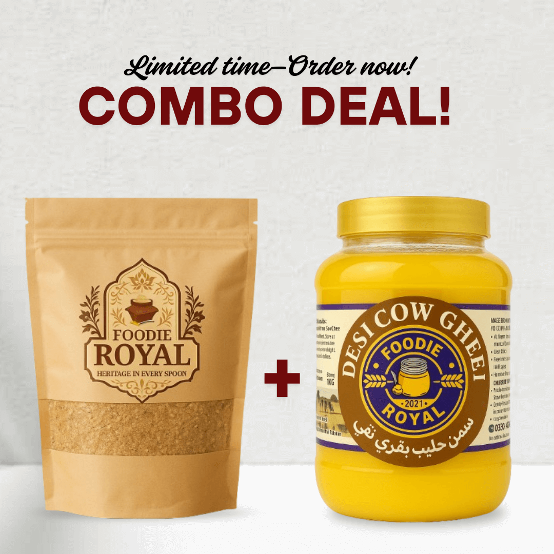 Royal Panjeeri + Desi Cow Ghee